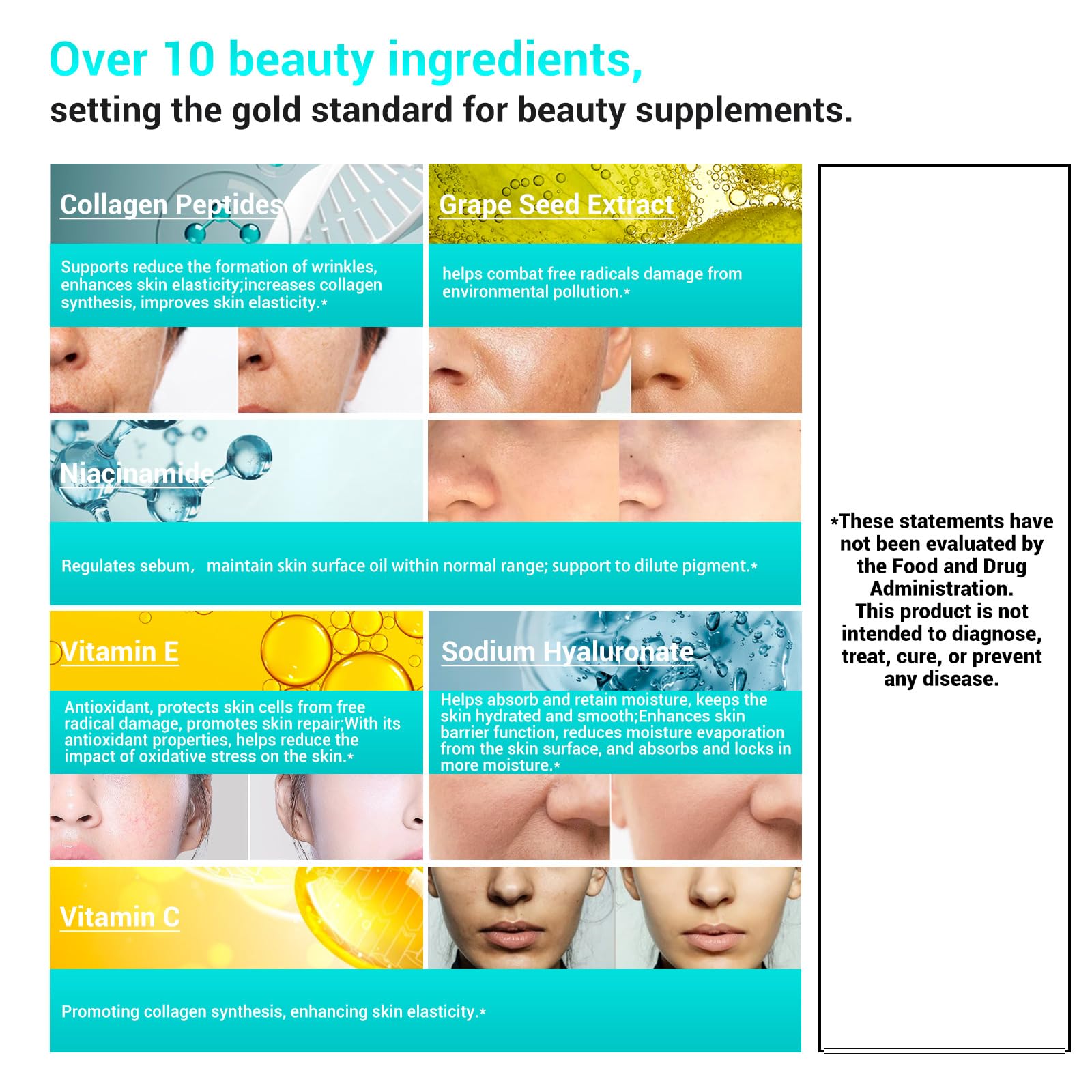 D3, C, E, B 복합 비타민과 프로바이오틱스가 함 - Health & Wellness Alegria 리뷰 및 가격