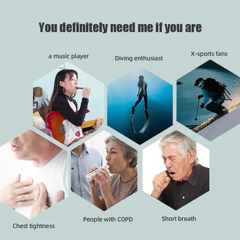 고품질 스마트앱 제어 호흡 트레이너, 디지털 맞춤형 휴 - Health & Wellness Alegria 리뷰 및 가격
